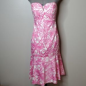 Milly mermaid sweetheart strapless fit and flare